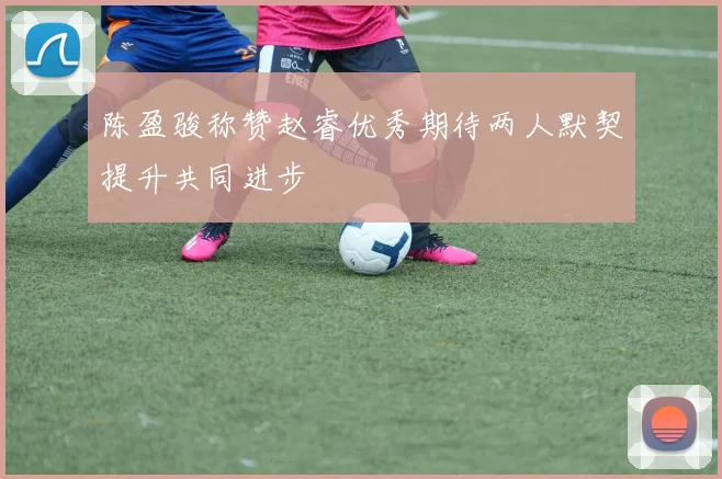 陈盈骏称赞赵睿优秀期待两人默契提升共同进步
